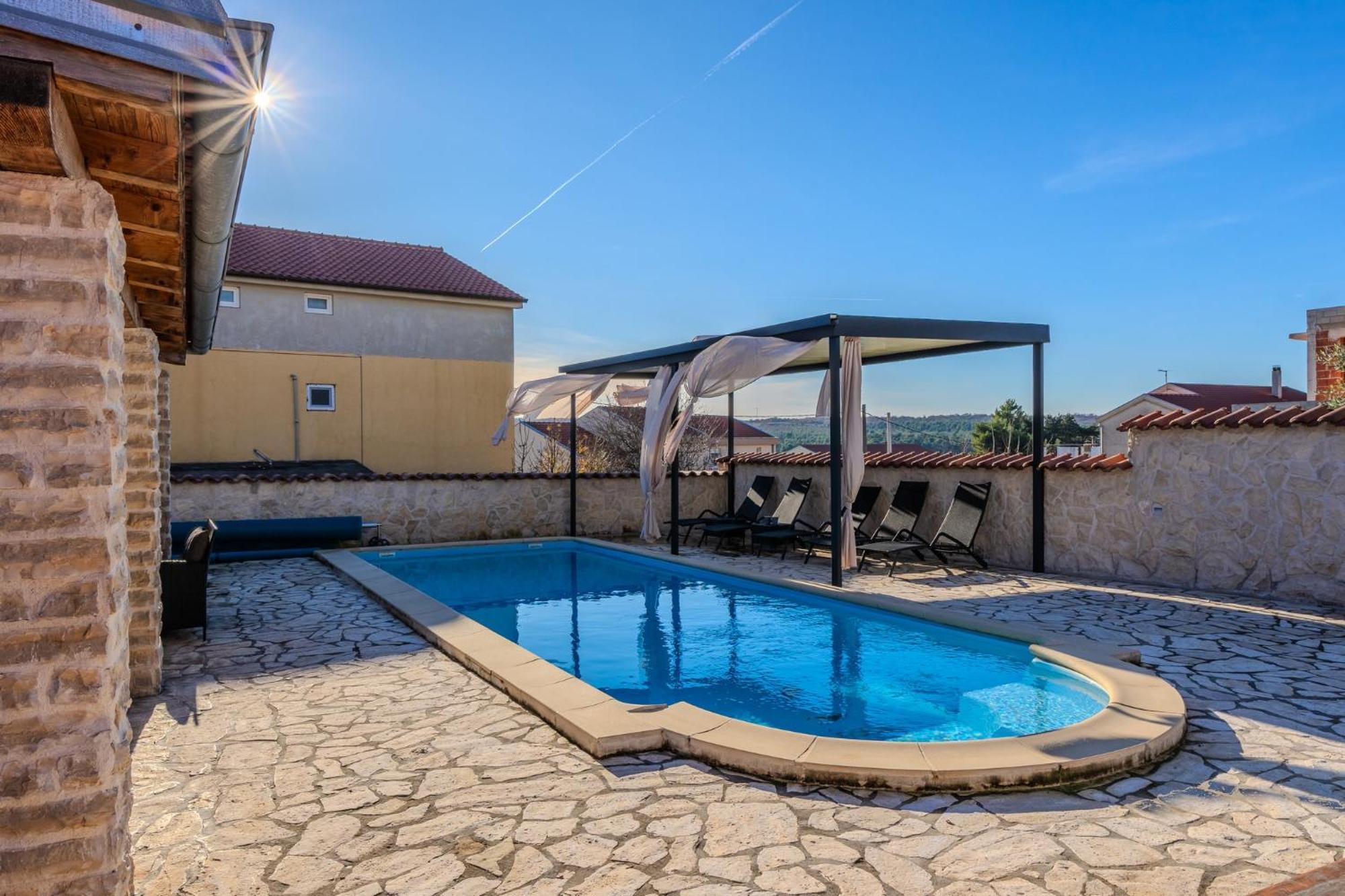 Villa Dalmacija Posedarje Exterior foto