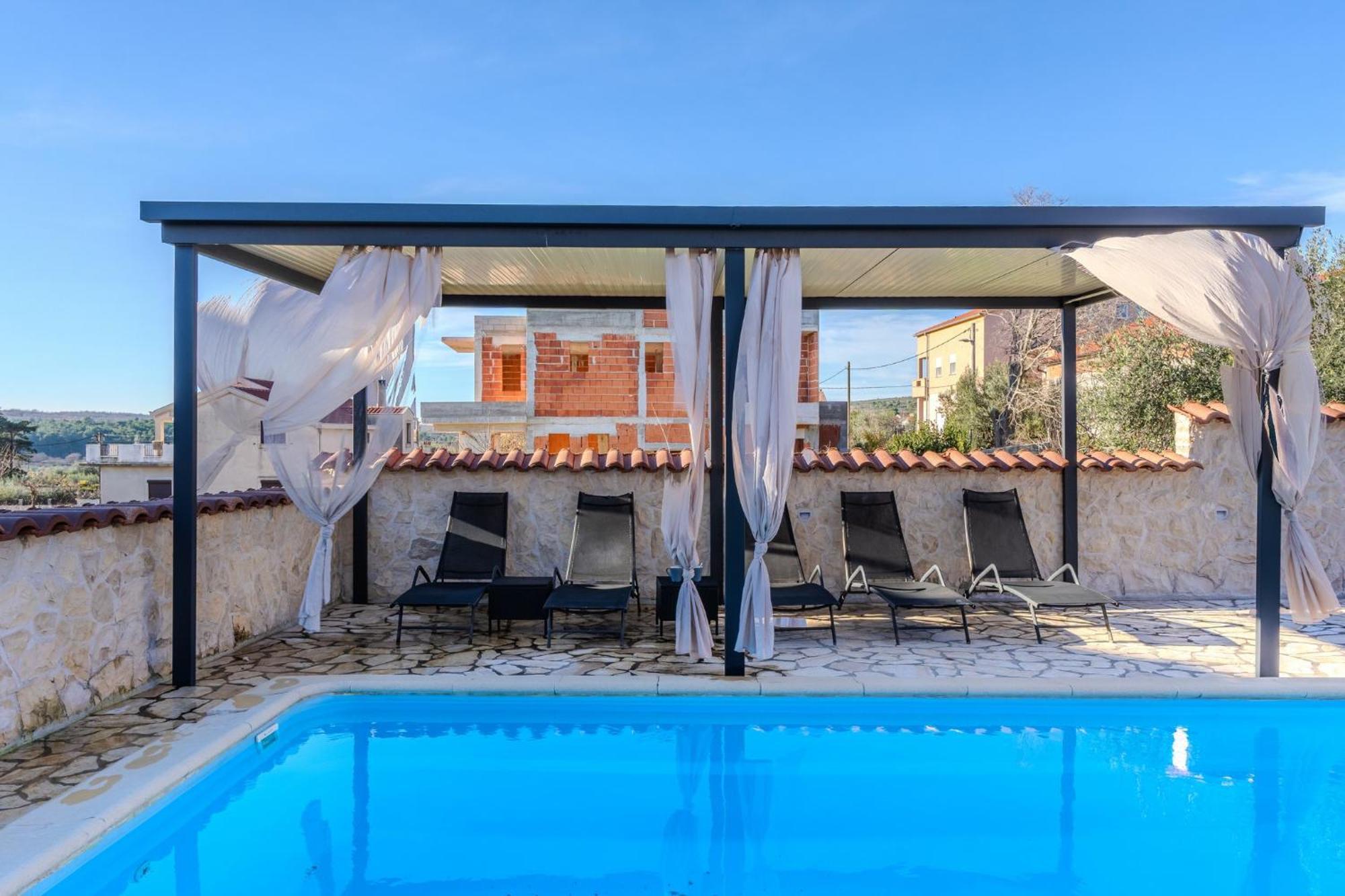 Villa Dalmacija Posedarje Exterior foto