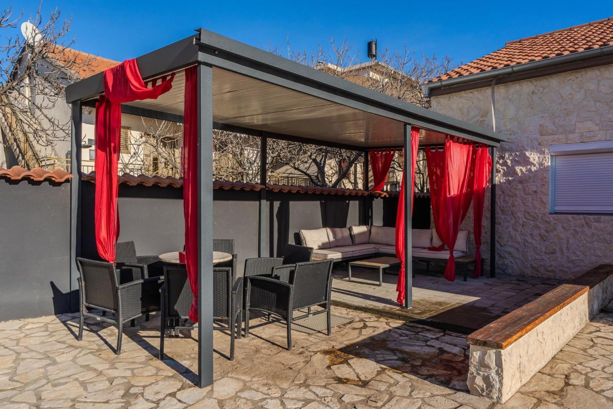 Villa Dalmacija Posedarje Exterior foto