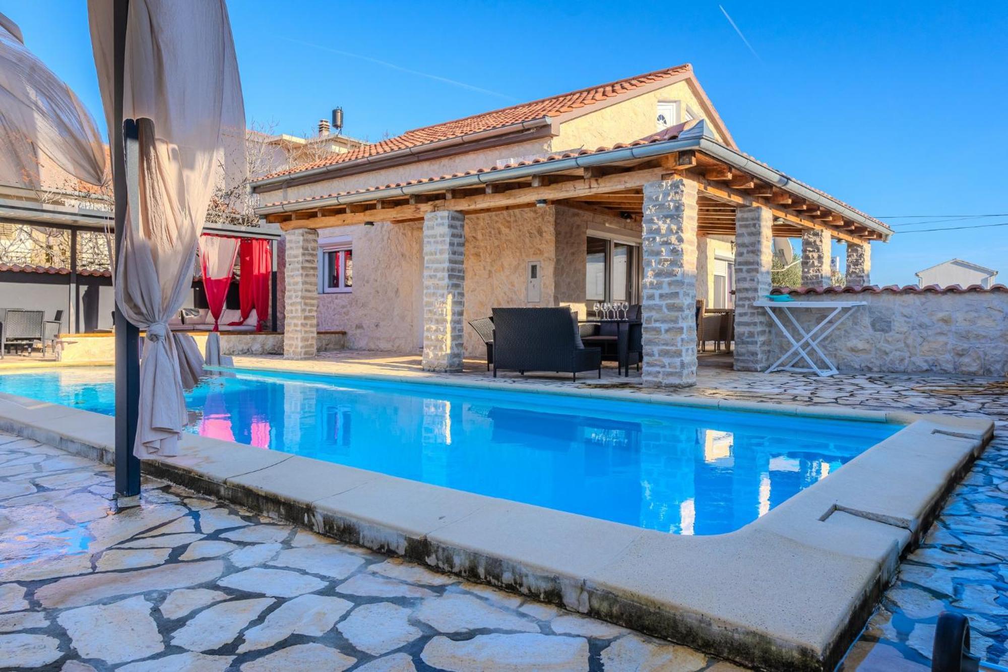 Villa Dalmacija Posedarje Exterior foto
