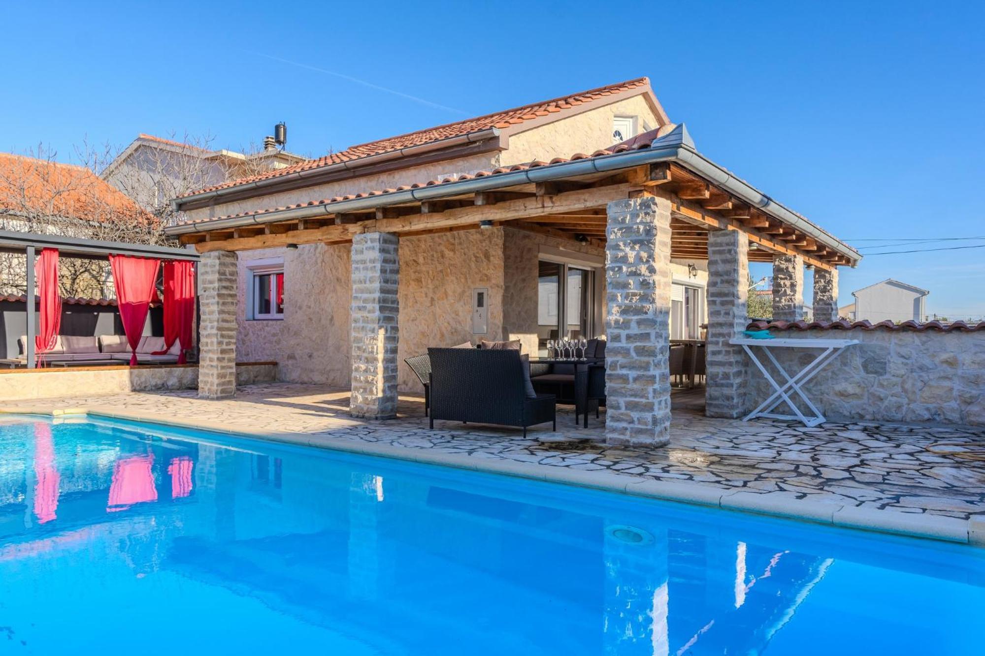 Villa Dalmacija Posedarje Exterior foto